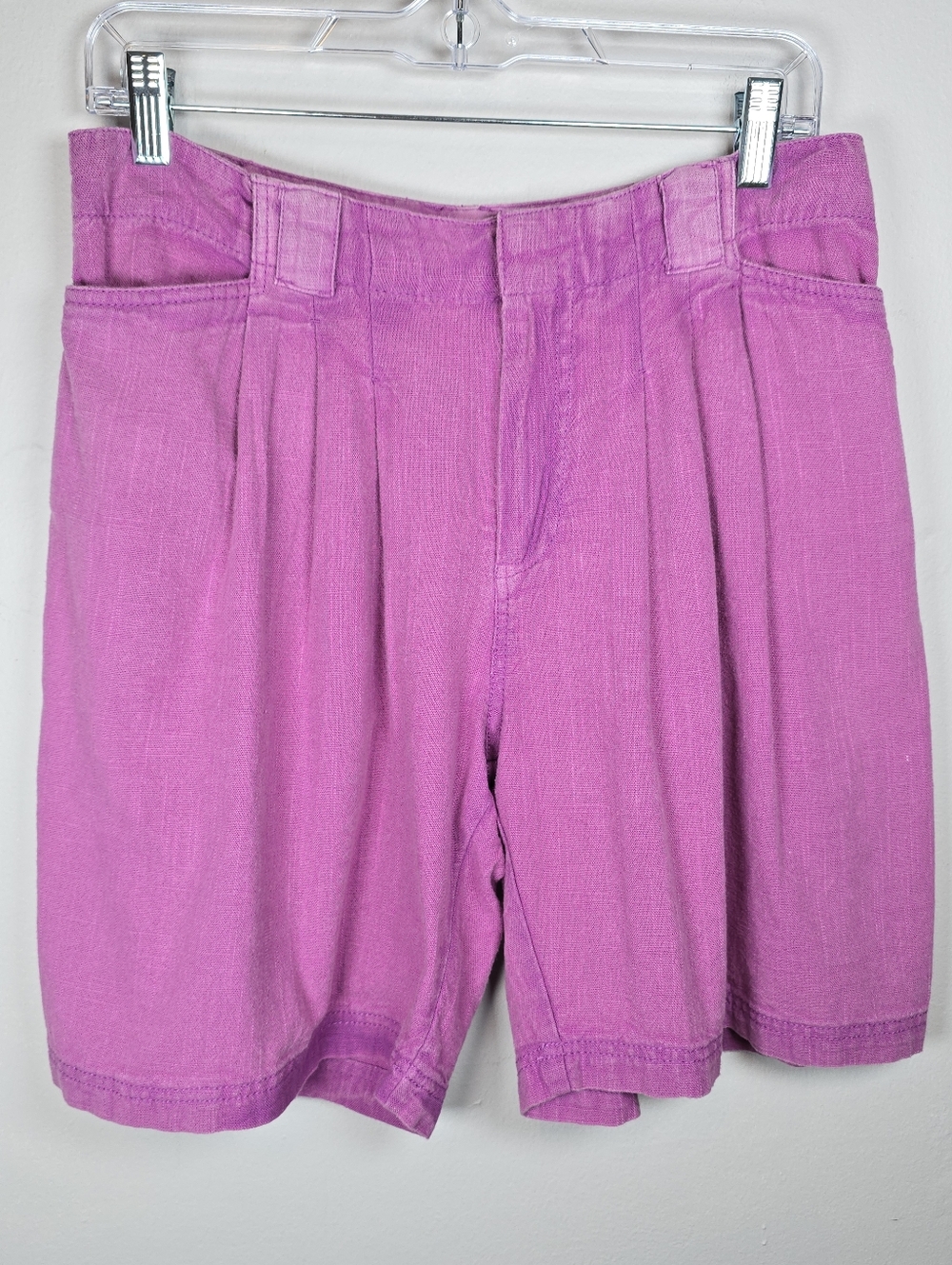 NWT Free People Women's Say So Pleat Front Trouser Cotton Shorts 2 Pocket Boho